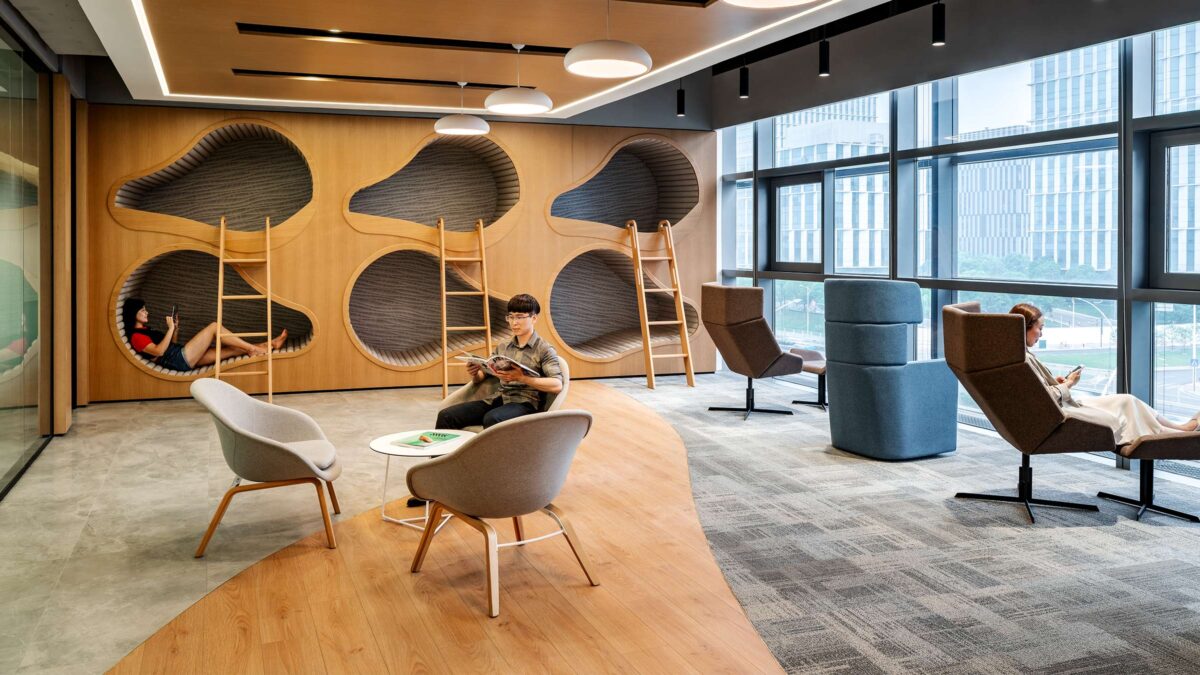 Office that support people's wellbeing