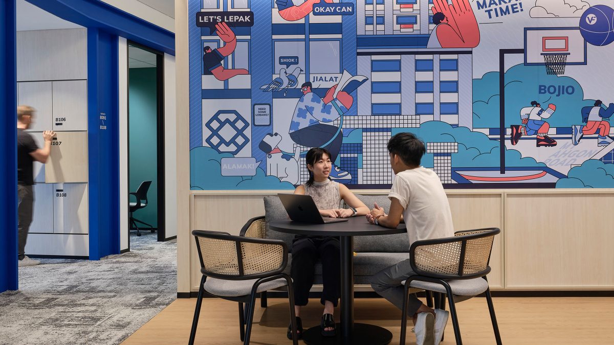 Environmental branding office design