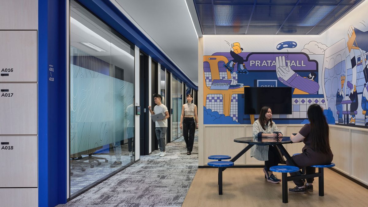 VF Singapore workplace collaboration areas