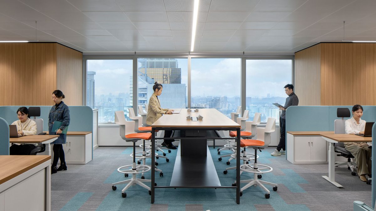 Amway Guangzhou workplace open office views