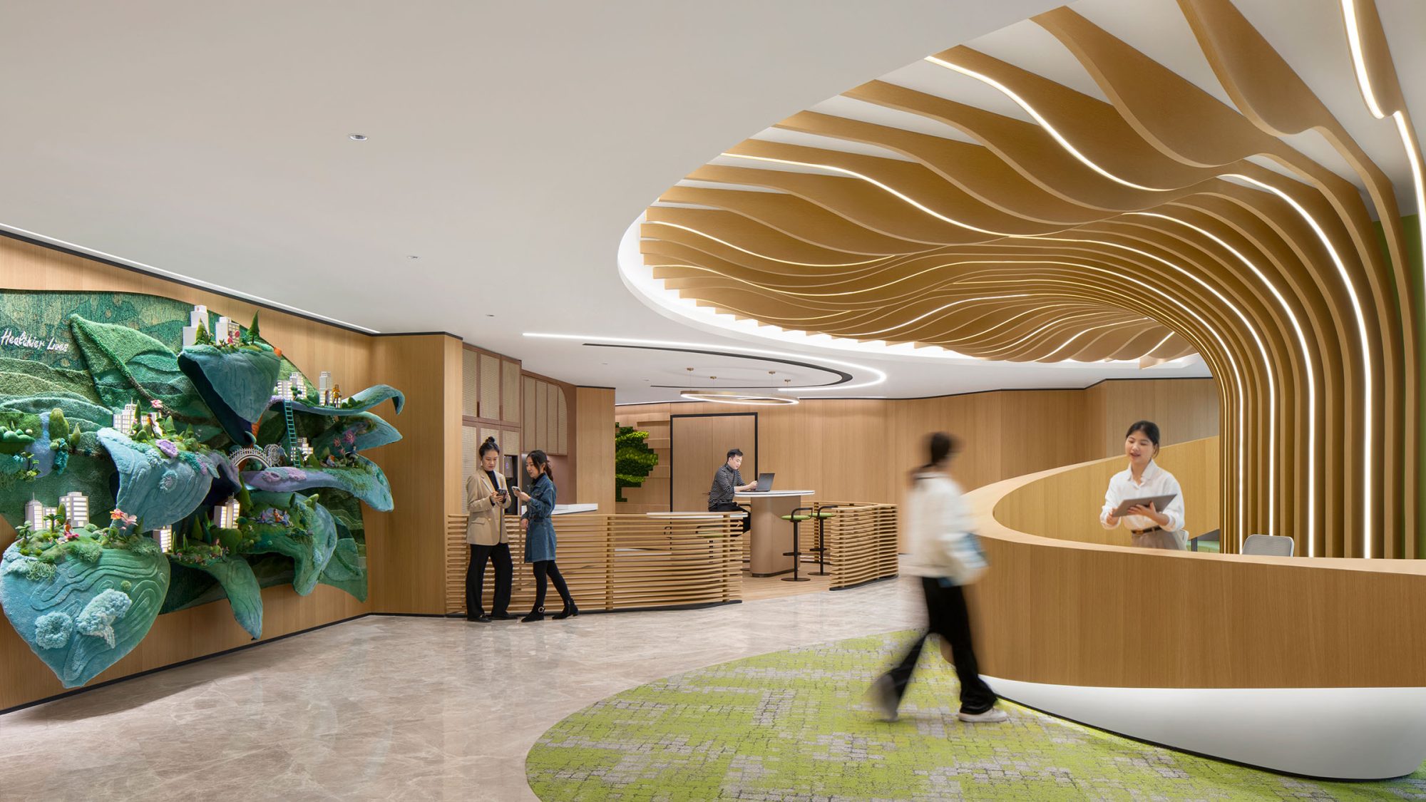 Amway Guangzhou workplace reception